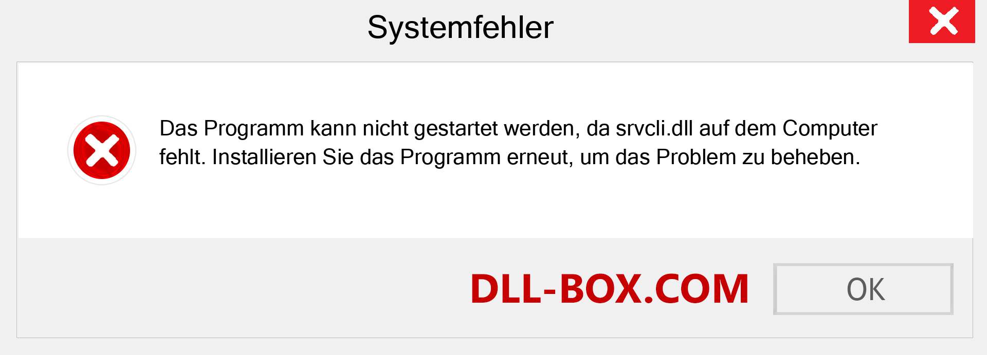 srvcli.dll-Datei fehlt?. Download für Windows 7, 8, 10 - Fix srvcli dll Missing Error unter Windows, Fotos, Bildern