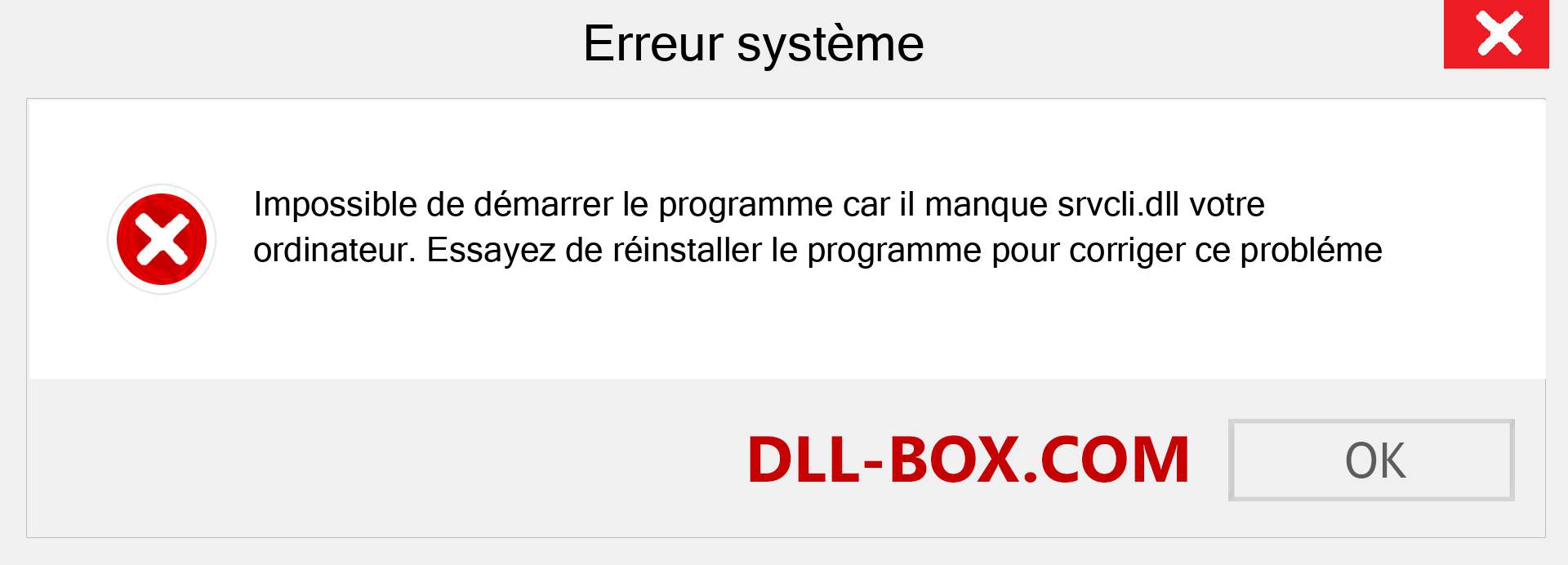 Le fichier srvcli.dll est manquant ?. Télécharger pour Windows 7, 8, 10 - Correction de l'erreur manquante srvcli dll sur Windows, photos, images